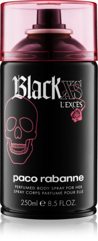 Paco Rabanne Black XS L'Exces deospray pre ženy 250 ml