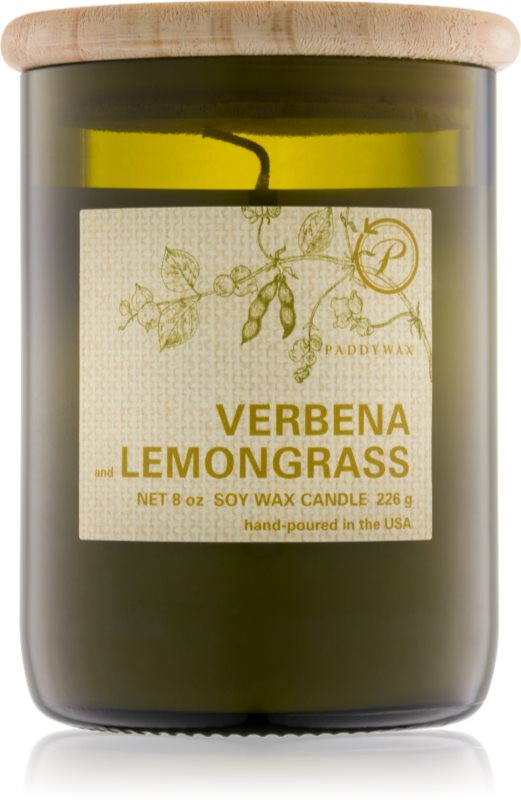 Paddywax Eco Green Verbena & Lemongrass Scented Candle 226 g