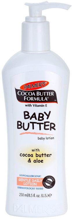 Palmer’s Baby Cocoa Butter Formula lait corporel hypoallergénique à la vitamine E