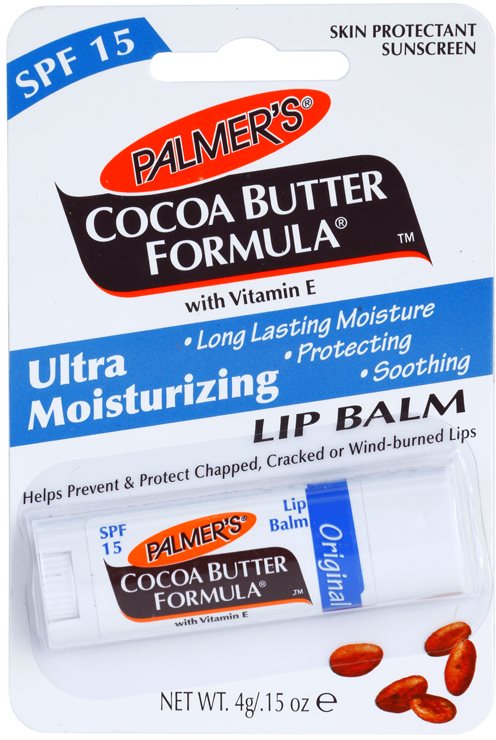 Palmer's Face & Lip Cocoa Butter Formula hydratační balzám na rty SPF 15
