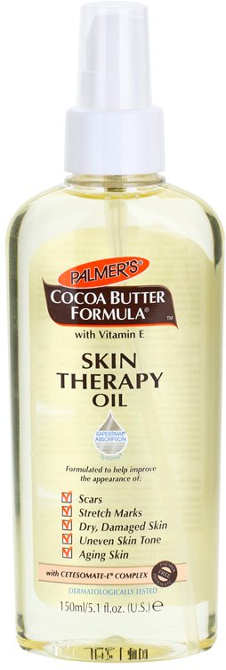 Palmer’s Hand & Body Cocoa Butter Formula aceite seco multiactivo para cara y cuerpo