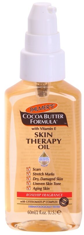 Palmer’s Palmer's Hand & Body Cocoa Butter Formula multifunkcyjny suchy olejek do ciała i twarzy o zapachu dzikiej róży
