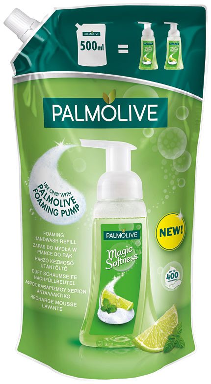 Palmolive Magic Softness Lime & Mint penasto milo za roke nadomestno polnilo