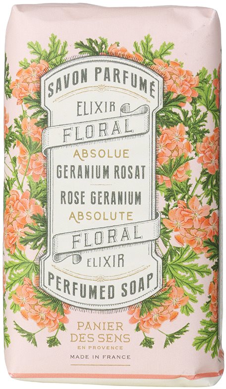 Panier des Sens Rose Geranium tuhé mydlo