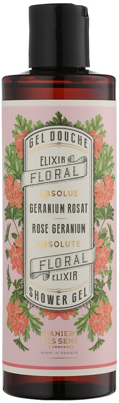Panier des Sens Rose Geranium sprchový gel