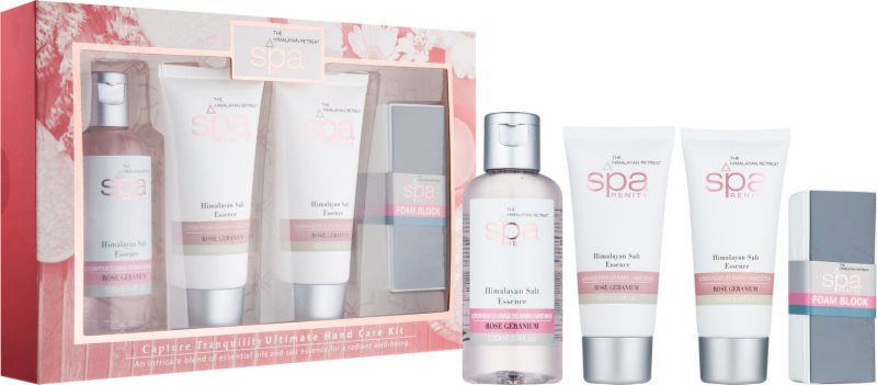 Parisax Spa Renity Rose Geranium set cosmetice I.
