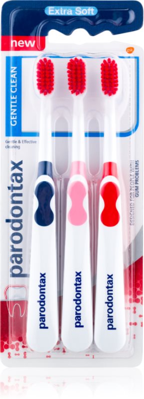 Parodontax Gentle Clean zubné kefky 3 ks extra soft