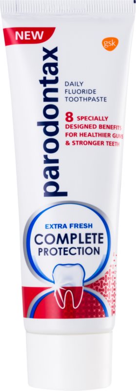 Parodontax Complete Protection Extra Fresh zubná pasta s fluoridom pre zdravé zuby a ďasná