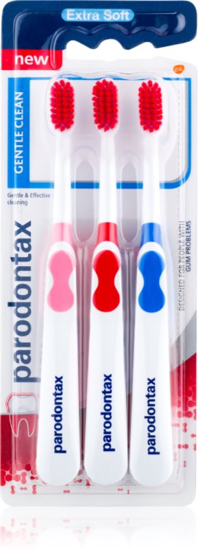 Parodontax Gentle Clean zubní kartáčky 3 ks extra soft