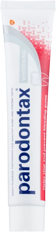 Parodontax Whitening λευκαντική οδοντόκρεμα για την αντιμετώπιση της αιμορραγίας των ούλων