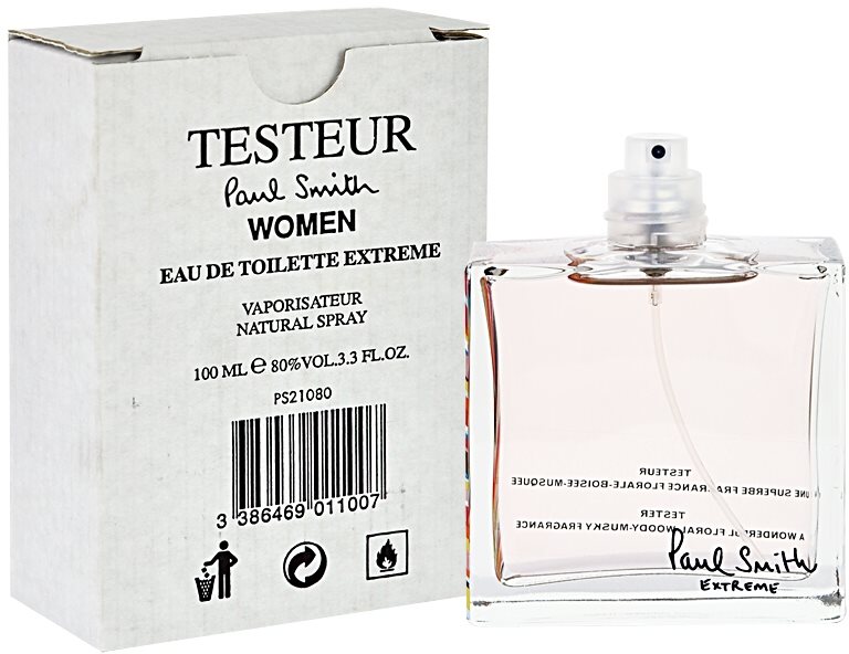Paul Smith Extreme Woman toaletná voda tester pre ženy 100 ml