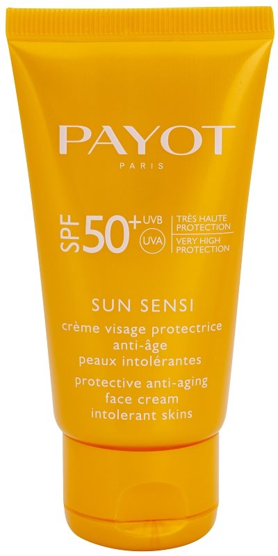 Payot Sun Sensi Beschermende Gezichtscrème tegen Huidveroudering voor Intolerante Huid SPF 50+