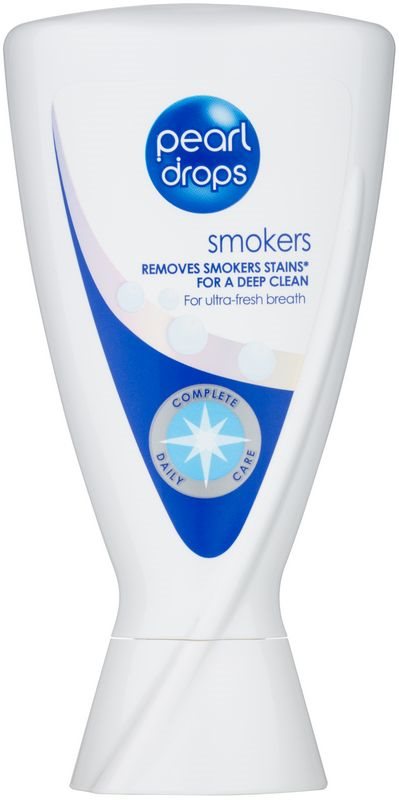 Pearl Drops Smokers dentífrico branqueador para fumadores