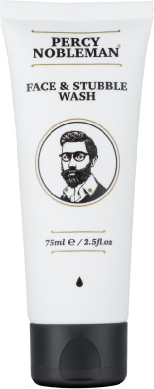 Percy Nobleman Face & Stubble čisticí gel na obličej a vousy