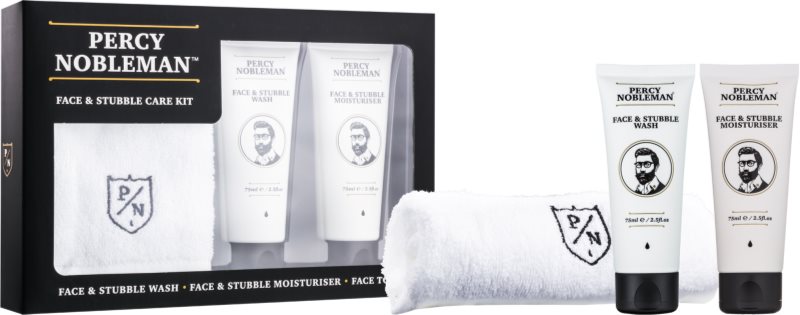 Percy Nobleman Face & Stubble kosmetická sada I.