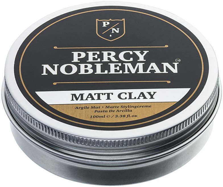 Percy Nobleman Hair matirajoči vosek za lase z ilovico