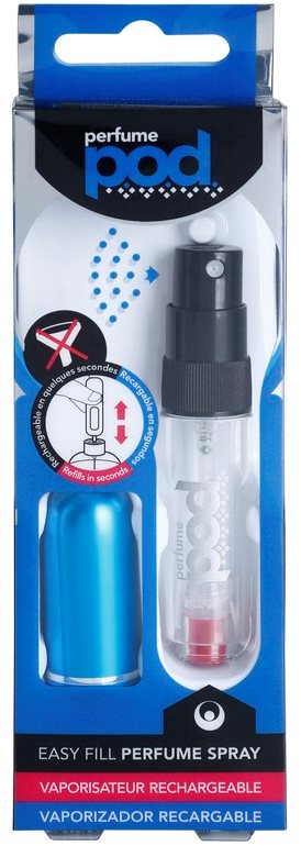 Perfumepod Pure diffusore di profumi ricaricabile unisex 5 ml (Blue)