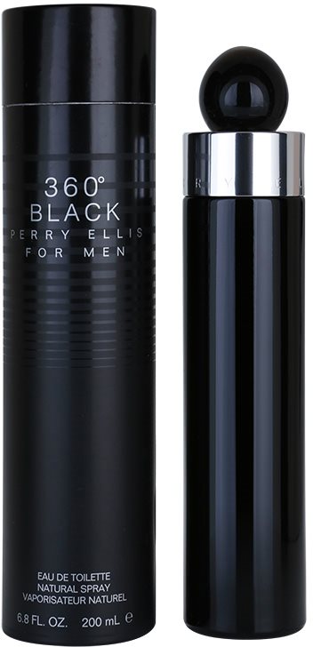 Perry Ellis 360° Black toaletná voda pre mužov 200 ml