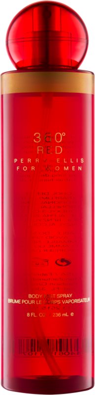 Perry Ellis 360° Red spray corporel pour femme 236 ml