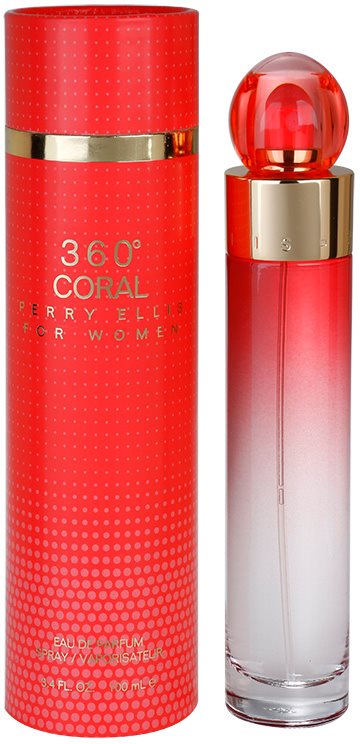 Perry Ellis 360° Coral eau de parfum pour femme 100 ml