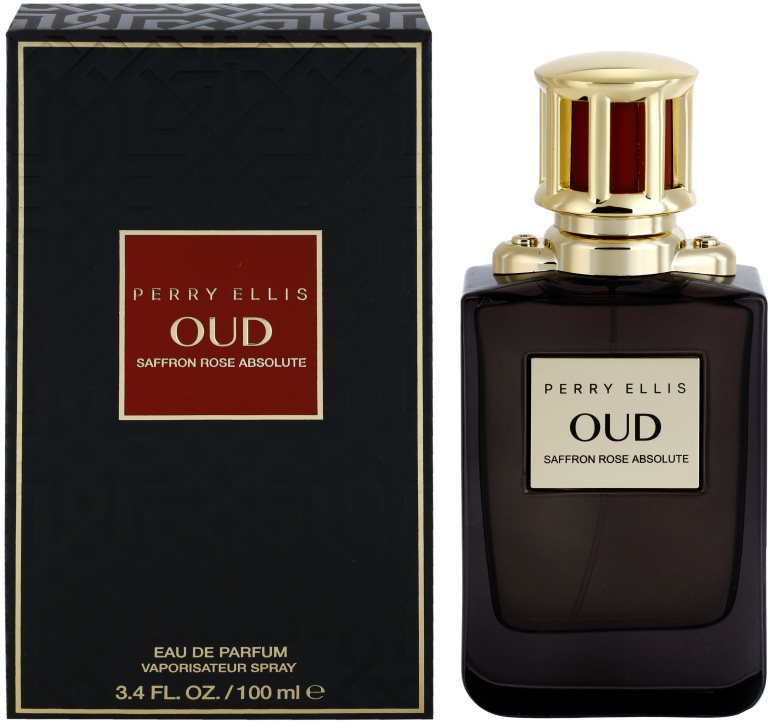 Perry Ellis Oud Saffron Rose Absolute Eau de Parfum unissexo 100 ml