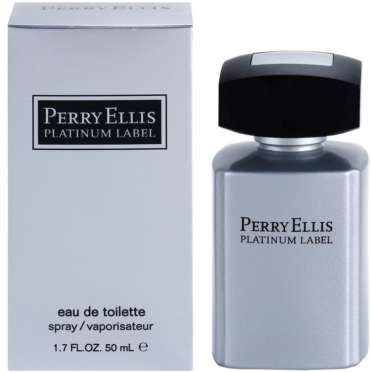 Perry Ellis Platinum Label Eau de Toilette para homens 50 ml