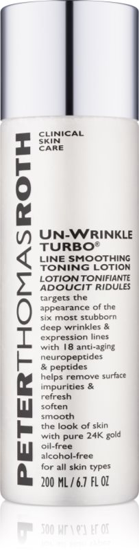 Peter Thomas Roth Un-Wrinkle Turbo voda za toniranje obraza, ki gladi gube
