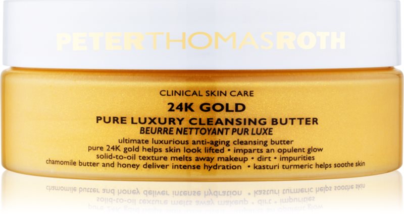 Peter Thomas Roth 24K Gold luxusní čisticí máslo proti příznakům stárnutí