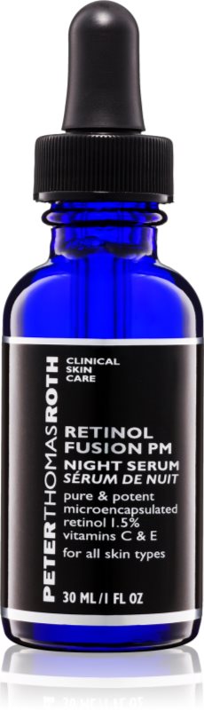 Peter Thomas Roth Retinol Fusion PM sérum de noite anti-idade com retinol