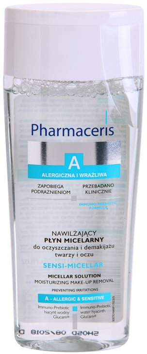 Pharmaceris A-Allergic&Sensitive Sensi-Micellar agua micelar para ojos y pieles sensibles