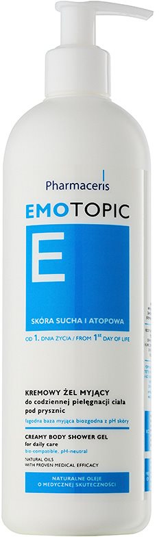 Pharmaceris E-Emotopic krémový sprchový gel pro každodenní použití