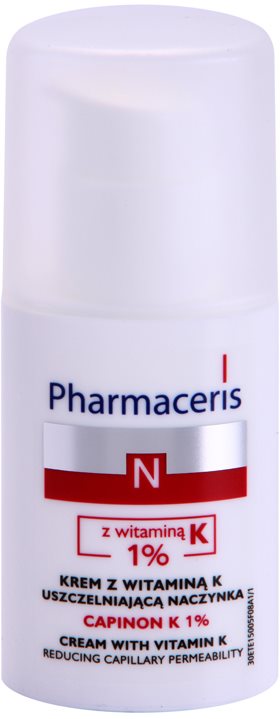 Pharmaceris N-Neocapillaries Capinion K 1% posilující krém na popraskané žilky pro urychlení regenerace