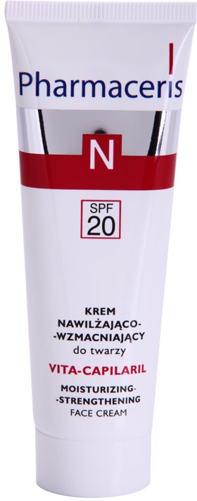 Pharmaceris N-Neocapillaries Vita-Capilaril hidratante e tónico restaurador para a pele sensível com tendência a aparecer com vermelhidão