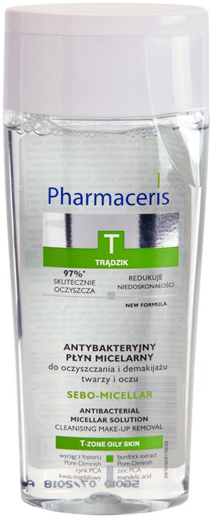 Pharmaceris T-Zone Oily Skin Sebo-Micellar micelární čisticí voda pro problematickou pleť, akné