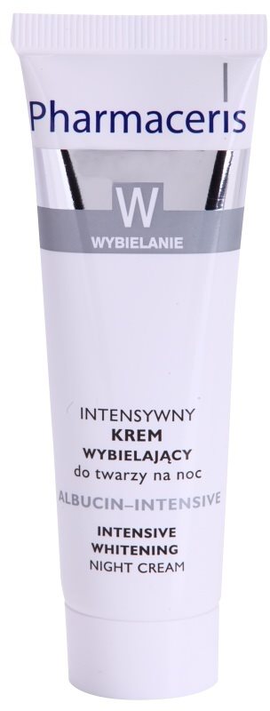 Pharmaceris W-Whitening Albucin-Intesive intensywny krem na noc na przebarwienia