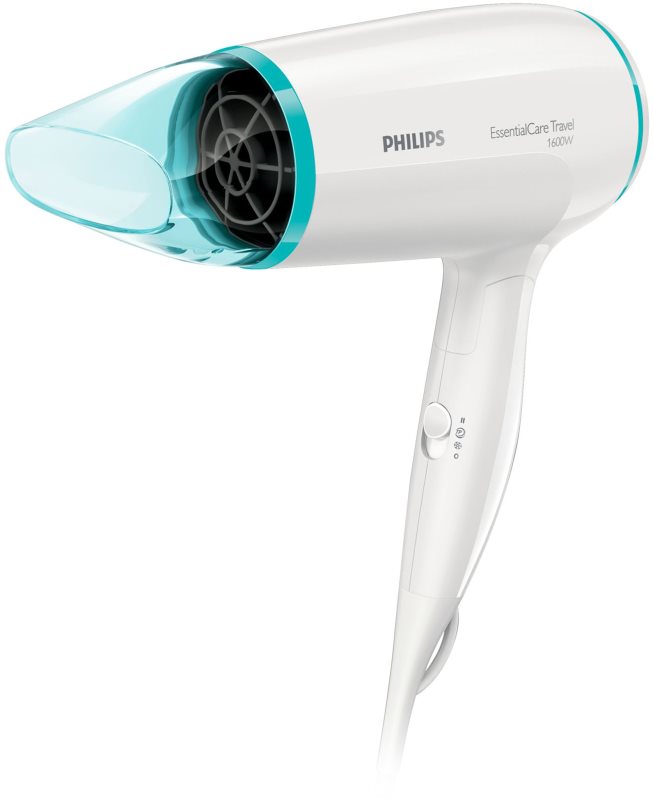 Philips Essential Care BHD006/00 potovalni sušilec za lase z etuijem