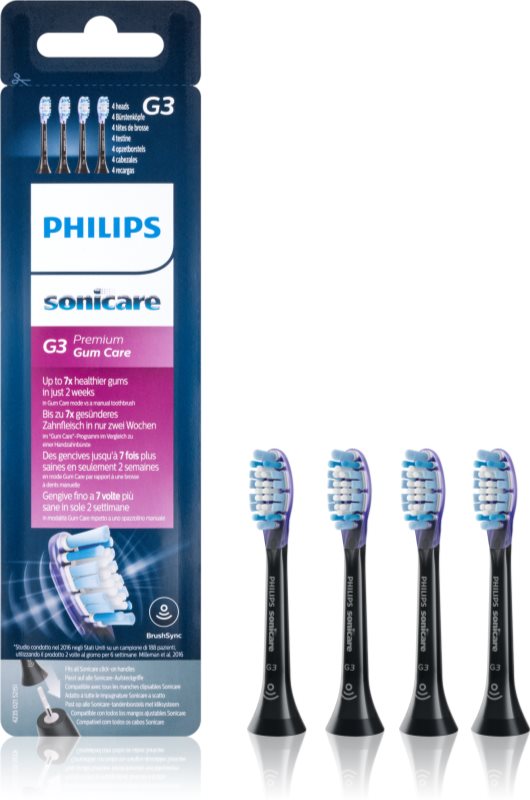 Philips Sonicare Premium Gum Care HX9054/33 têtes de remplacement pour brosse à dents