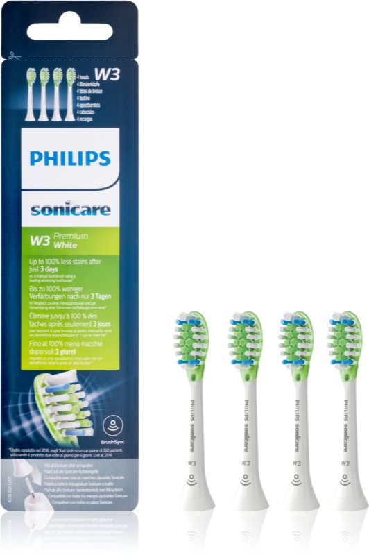 Philips Sonicare Premium HX9064/17 náhradné hlavice na zubnú kefku 4 ks