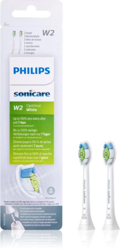 Philips Sonicare Standard Optimal HX6062/10 náhradné hlavice na zubnú kefku 2 ks