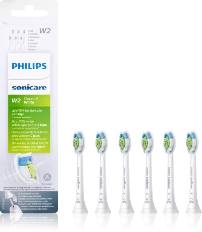 Philips Sonicare Standard Optimal HX6066/10 Replacement Heads For Toothbrush