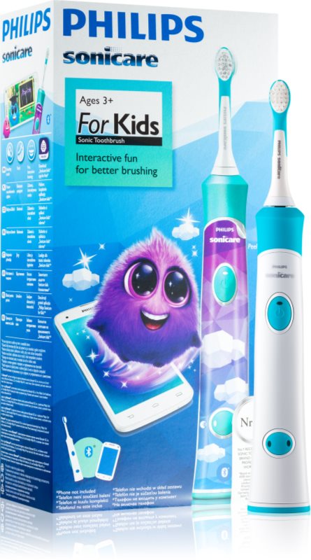 Philips Sonicare For Kids HX6321/04 sonický zubní kartáček pro děti