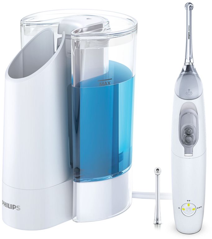 Philips Sonicare AirFloss Ultra HX8462/01 Gerät für die Zahnzwischenraumhygiene mit automatischer Nachfüllung
