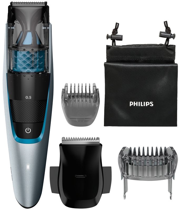 Philips Beardtrimmer Series 7000 BT7210/15 zastřihovač vousů s vysáváním
