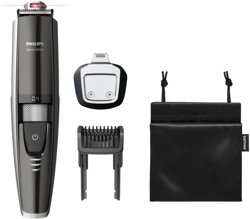 Philips Beardtrimmer Series 9000 BT9297/15 trymer do brody z prowadnicą laserową