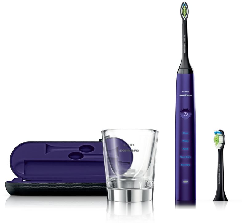 Philips Sonicare DiamondClean HX9372/04 sonická elektrická zubná kefka s nabíjacím pohárom