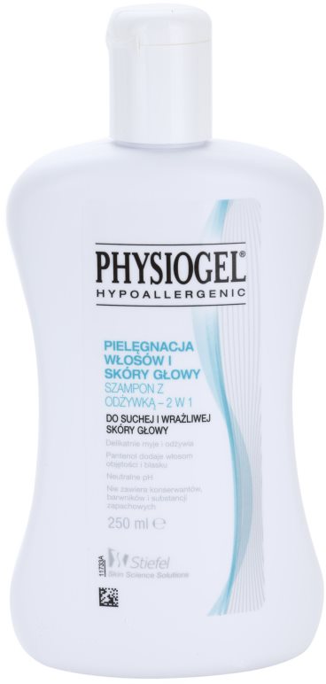 Physiogel Scalp Care shampoo e balsamo 2 in 1 per cuoi capelluti secchi e sensibili