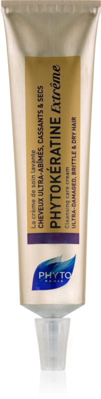 Phyto Phytokératine Extrême crema limpiadora para cabello dañado, seco y quebradizo