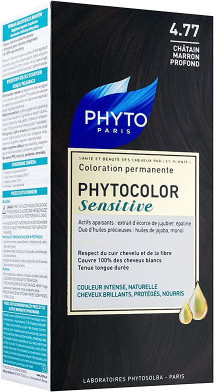 Phyto Color Sensitive перманентна фарба для волосся