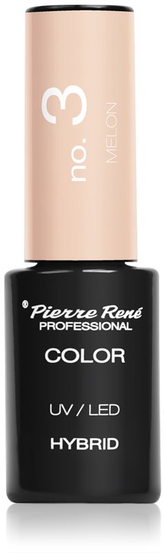 Pierre René Nails Hybrid unghii cu gel folosind UV / lampă cu LED