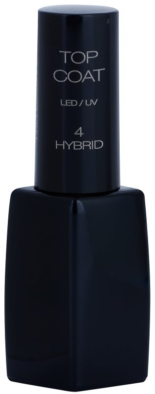 Pierre René Nails Hybrid vrchní lak na gelové nehty s lesklým efektem